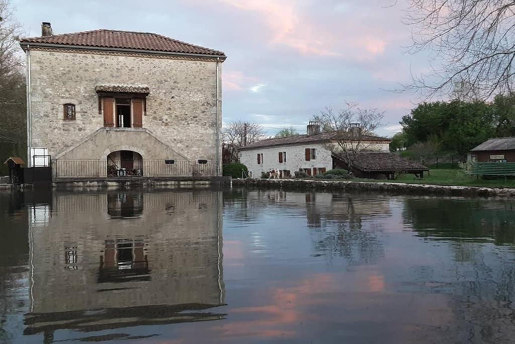 Gite Moulin De Lausseignan Barbaste Esterno foto