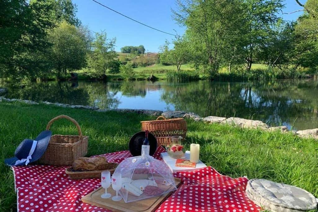 Gite Moulin De Lausseignan Barbaste Esterno foto